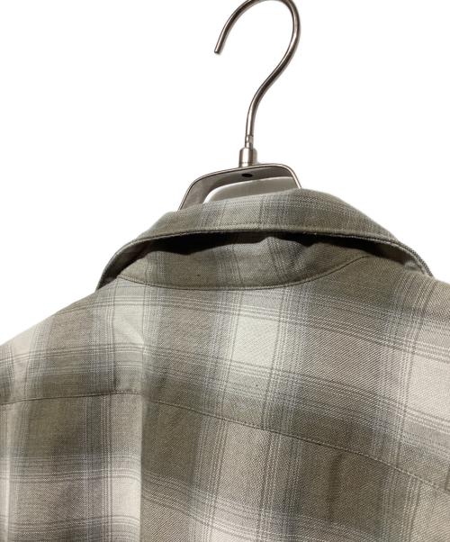 THE NORTH FACE（ザ ノース フェイス）THE NORTH FACE (ザ ノース フェイス) ロングスリーブウーリーチェックシャツ　NR62460 ベージュ サイズ:Lの古着・服飾アイテム