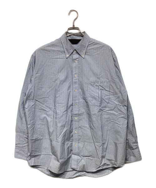 Essay（エッセイ）Essay (エッセイ) BD BIG SHIRT ES12SH-02 ブルー サイズ:2の古着・服飾アイテム