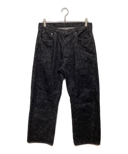 FULLCOUNT（フルカウント）FULLCOUNT (フルカウント) Wide Black Selvedge Denim 0105BK ブラック サイズ:33の古着・服飾アイテム