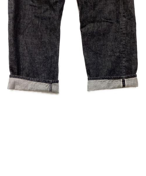 FULLCOUNT（フルカウント）FULLCOUNT (フルカウント) Wide Black Selvedge Denim 0105BK ブラック サイズ:33の古着・服飾アイテム