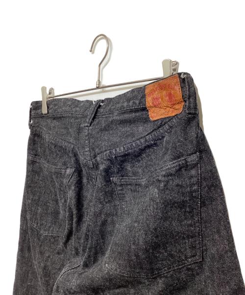 FULLCOUNT（フルカウント）FULLCOUNT (フルカウント) Wide Black Selvedge Denim 0105BK ブラック サイズ:33の古着・服飾アイテム