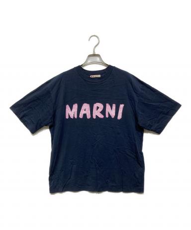 MARNI マルニ Tシャツ・カットソー S 青 【古着】【中古】【送料無料】 MARNI - MARNI マルニ Tシャツ・カットソー XS 紺 【古着】【中古