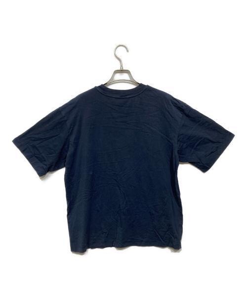 MARNI（マルニ）MARNI (マルニ) レタリングプリント オーバーサイズTシャツ ネイビー サイズ:38の古着・服飾アイテム