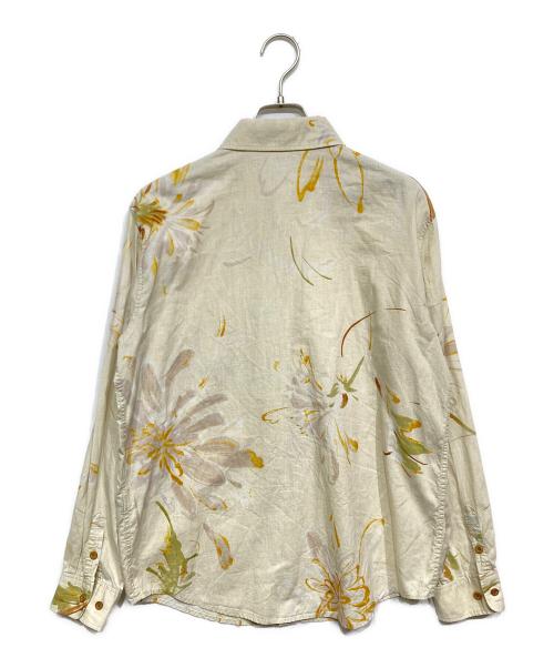 Pal'las Palace（パラスパレス）Pal'las Palace (パラスパレス) 花柄シャツ ベージュ サイズ:4の古着・服飾アイテム