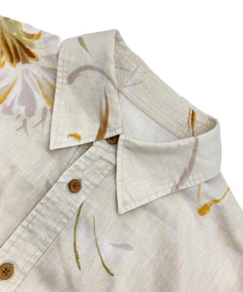 Pal'las Palace（パラスパレス）Pal'las Palace (パラスパレス) 花柄シャツ ベージュ サイズ:4の古着・服飾アイテム