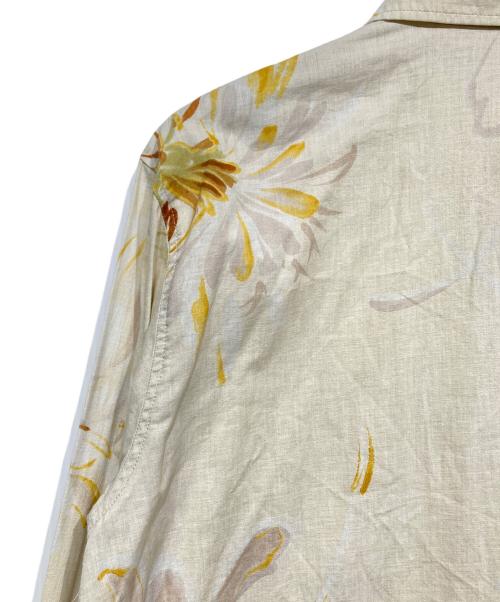 Pal'las Palace（パラスパレス）Pal'las Palace (パラスパレス) 花柄シャツ ベージュ サイズ:4の古着・服飾アイテム