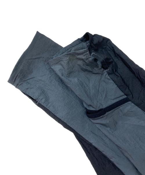 san san gear（サンサンギア）san san gear (サンサンギア) フーデッドナイロンジャケット グレー×ブラック サイズ:1の古着・服飾アイテム
