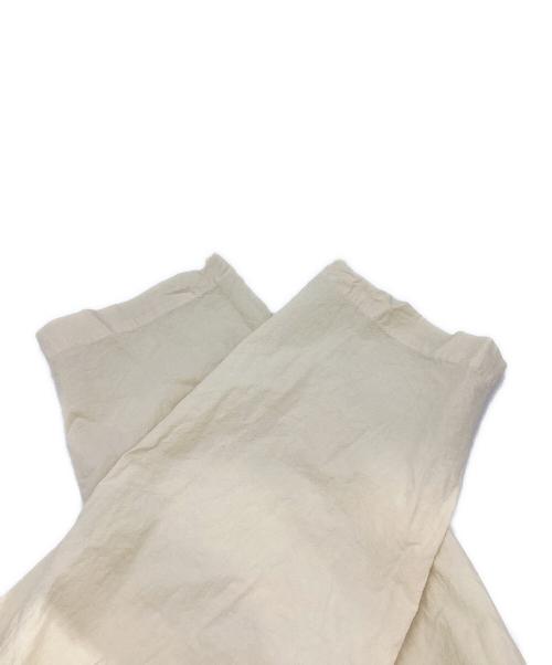 nest Robe（ネストローブ）nest Robe (ネストローブ) コットンラミー切替シャツワンピース　01213-1064 ベージュ サイズ:Fの古着・服飾アイテム