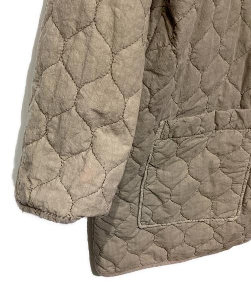 nest Robe（ネストローブ）nest Robe (ネストローブ) コットンラミー キルティング リバーシブルジャケット　01223-1011-1 グレー サイズ:Fの古着・服飾アイテム