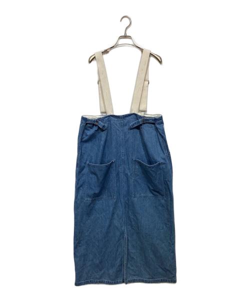 nest Robe（ネストローブ）nest Robe (ネストローブ) デニム デッキスカート　01221-1169 インディゴ サイズ:Freeの古着・服飾アイテム