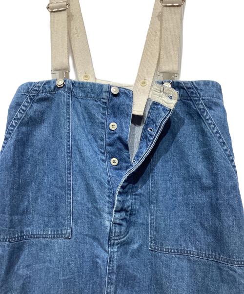 nest Robe（ネストローブ）nest Robe (ネストローブ) デニム デッキスカート　01221-1169 インディゴ サイズ:Freeの古着・服飾アイテム