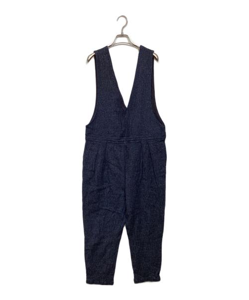 nest Robe（ネストローブ）nest Robe (ネストローブ) ウール混デニムサロペット　01224-1256 インディゴ サイズ:Freeの古着・服飾アイテム