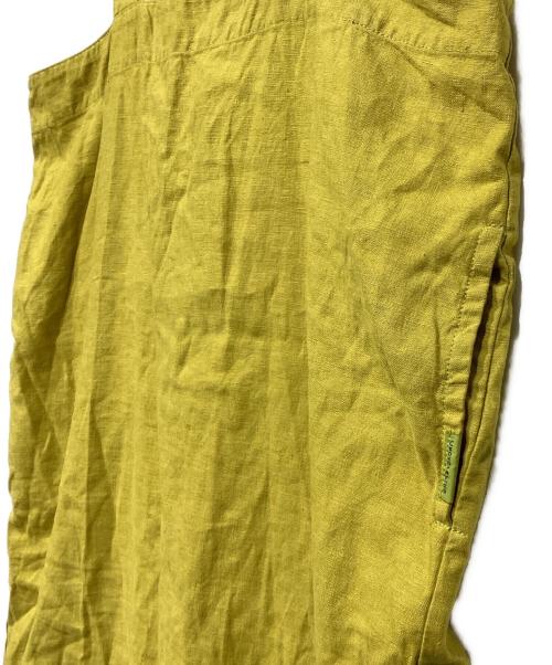 nest Robe（ネストローブ）nest Robe (ネストローブ) サロペット　01231-1297 イエロー サイズ:Freeの古着・服飾アイテム