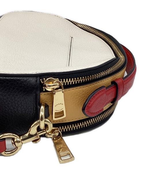 COACH（コーチ）COACH (コーチ) DISNEY (ディズニー) Keith Haring (キースヘリング) ショルダーバッグ　C6976 アイボリーの古着・服飾アイテム