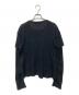 NVRFRGT (ネヴァーフォーゲット) STUDIOUS (ステュディオス) 別注LONG SLEEVE MESH TEE ブラック サイズ:1：8000円