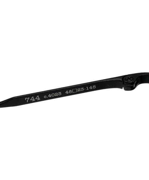 EYEVAN 7285（アイヴァン）EYEVAN 7285 (アイヴァン) サングラス ブラック×イエロー サイズ:48□23-145の古着・服飾アイテム