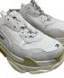 中古・古着 BALENCIAGA (バレンシアガ) Triple S Mule 755686 ホワイト サイズ:US7：50000円