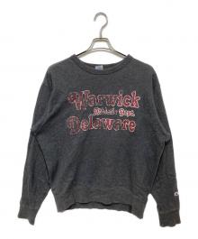 Champion（チャンピオン）の古着「復刻　プリントスウェット」｜グレー