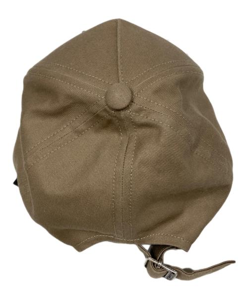 Saint Laurent Paris（サンローランパリ）Saint Laurent Paris (サンローランパリ) エンブロイダリーベースボールキャップ ベージュの古着・服飾アイテム