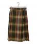 O'NEIL OF DUBLIN（オニールオブダブリン）の古着「チェックラップスカート」｜マルチカラー