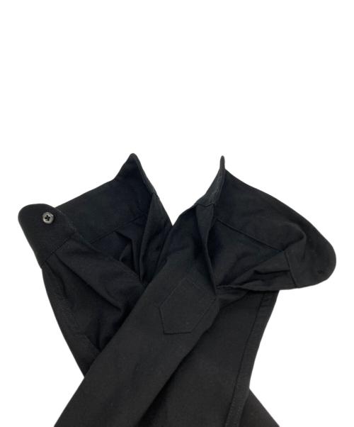 COOTIE PRODUCTIONS（クーティープロダクツ）COOTIE PRODUCTIONS (クーティープロダクツ) T/W Open Collar L/S Shirt（オープン カラー シャツ) ブラック サイズ:Sの古着・服飾アイテム