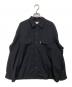 COOTIE PRODUCTIONS（クーティープロダクツ）の古着「T/W Open Collar L/S Shirt（オープン カラー シャツ)」｜ブラック