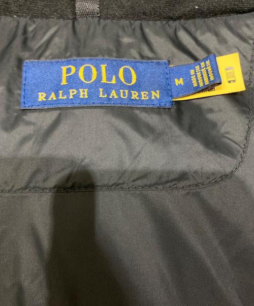 POLO RALPH LAUREN（ポロ・ラルフローレン）POLO RALPH LAUREN (ポロ・ラルフローレン) ビッグポニー ダウンベスト ブラック サイズ:Mの古着・服飾アイテム