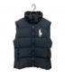 POLO RALPH LAUREN (ポロ・ラルフローレン) ビッグポニー ダウンベスト ブラック サイズ:M：18000円