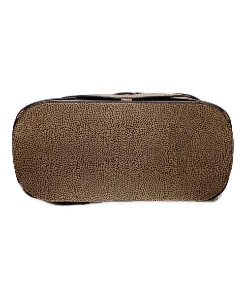 BORBONESE（ボルボネーゼ）BORBONESE (ボルボネーゼ) ALL ROUND SHOPPER MEDIUM 910100520055311 ブラウン 未使用品の古着・服飾アイテム