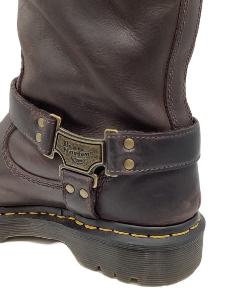 Dr.Martens（ドクターマーチン）Dr.Martens (ドクターマーチン) ANISTONE HI エンジニアブーツ ブラウン サイズ:Uk8の古着・服飾アイテム