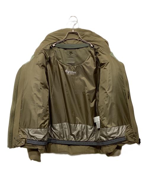 DESCENTE ALLTERRAIN（デザイント オルテライン）DESCENTE ALLTERRAIN JOURNAL STANDARD (ジャーナルスタンダード) 別注 MOUNTAINEER MIZUSAWA DOWN JACKET　DX-G0392JS ベージュ サイズ:Mの古着・服飾アイテム