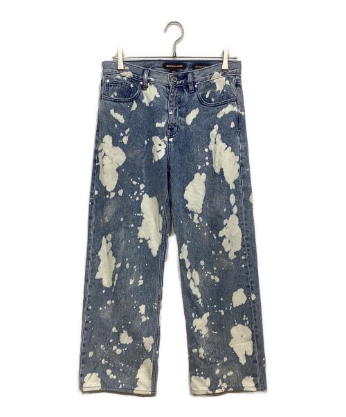 MICHAEL KORS（マイケル・コース）MICHAEL KORS (マイケル・コース) ARDEN スプラッター デニム リラックスフィット　CS5900JHME インディゴ サイズ:28の古着・服飾アイテム