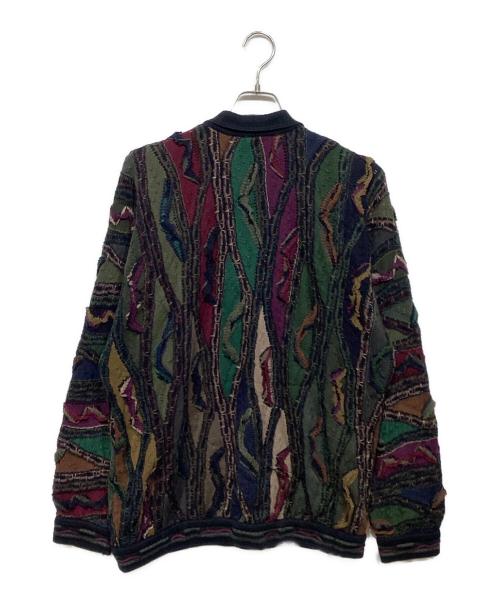 Coogi（クージー）Coogi (クージー) 3Dポロシャツ ネイビー サイズ:Mの古着・服飾アイテム
