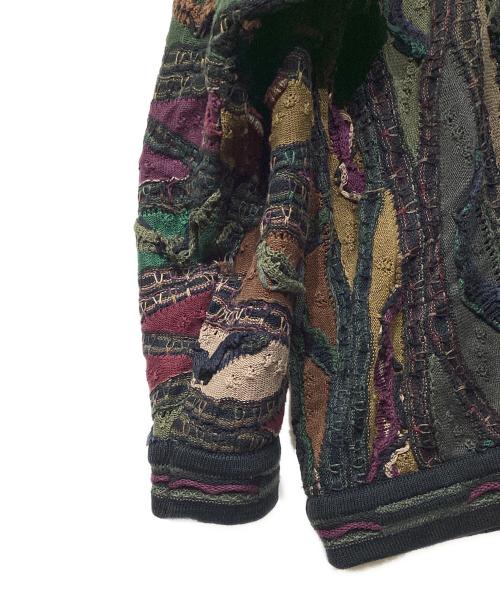 Coogi（クージー）Coogi (クージー) 3Dポロシャツ ネイビー サイズ:Mの古着・服飾アイテム