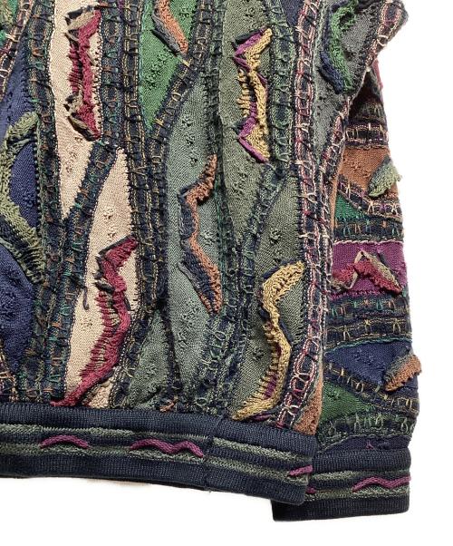 Coogi（クージー）Coogi (クージー) 3Dポロシャツ ネイビー サイズ:Mの古着・服飾アイテム