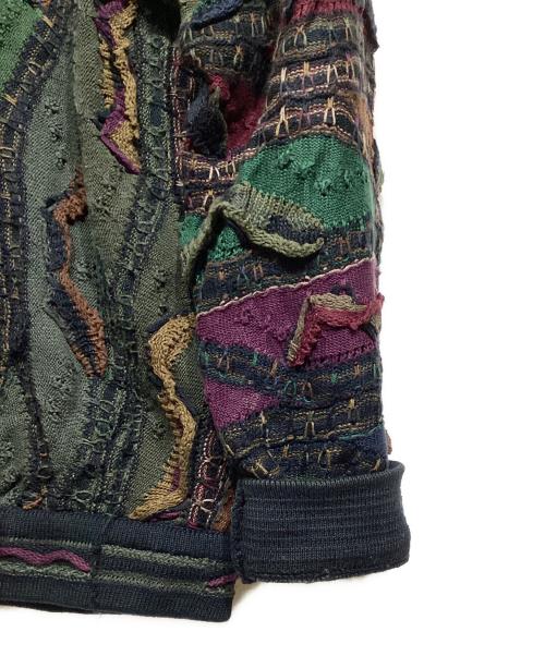 Coogi（クージー）Coogi (クージー) 3Dポロシャツ ネイビー サイズ:Mの古着・服飾アイテム