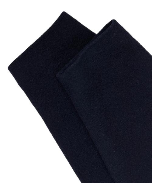 mizuiro-ind（ミズイロインド）mizuiro-ind (ミズイロインド) ウールブレンドスタンドカラーコート ネイビー サイズ:記載なしの古着・服飾アイテム