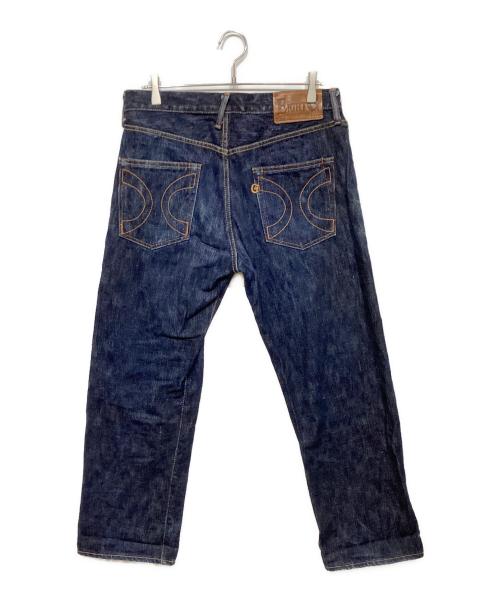 eight-g（エイトジー）eight-g (エイトジー) 19オンスデニム・レギュラーストレートジーンズ インディゴ サイズ:34の古着・服飾アイテム