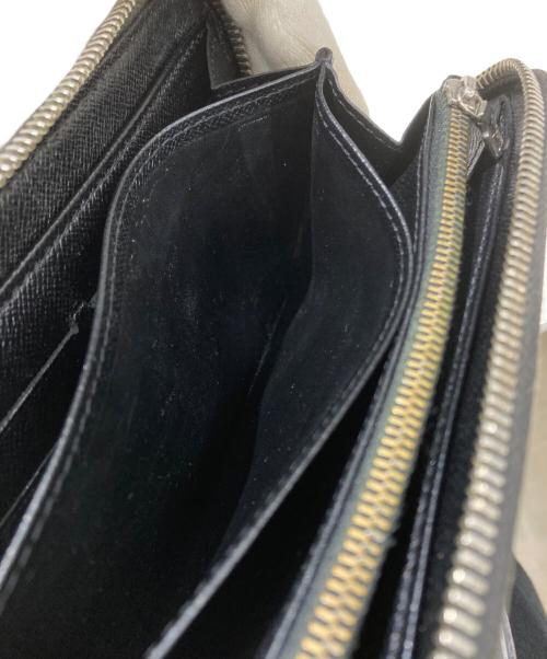 LOUIS VUITTON（ルイ ヴィトン）LOUIS VUITTON (ルイ ヴィトン) M61857　ジッピー ウォレット ブラックの古着・服飾アイテム