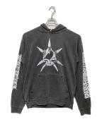 CHRISTIAN FLETCHER×NOON GOONSクリスチャンフレッチャー×ヌーングーンズ）の古着「Pothead Hoodie」｜グレー