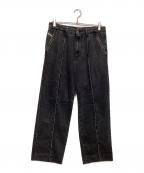 DIESELディーゼル）の古着「D-CHINO-WORK デニムパンツ」｜グレー