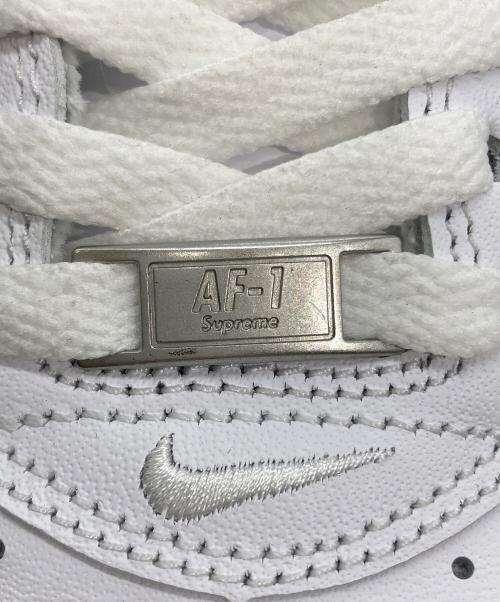 NIKE（ナイキ）NIKE (ナイキ) SUPREME (シュプリーム) Air Force 1 Low　CU9225-100 ホワイト サイズ:US10の古着・服飾アイテム