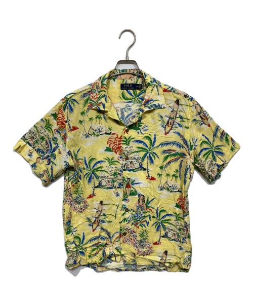 POLO RALPH LAUREN（ポロ・ラルフローレン）POLO RALPH LAUREN (ポロ・ラルフローレン) アロハシャツ イエロー サイズ:Mの古着・服飾アイテム