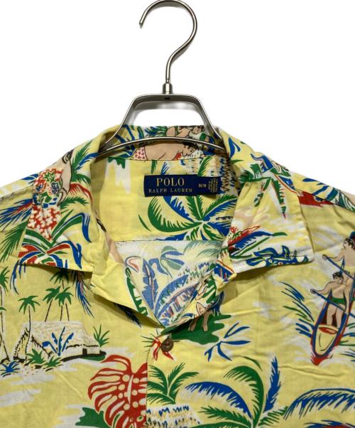 POLO RALPH LAUREN（ポロ・ラルフローレン）POLO RALPH LAUREN (ポロ・ラルフローレン) アロハシャツ イエロー サイズ:Mの古着・服飾アイテム