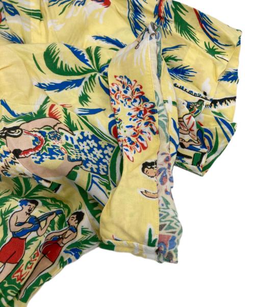 POLO RALPH LAUREN（ポロ・ラルフローレン）POLO RALPH LAUREN (ポロ・ラルフローレン) アロハシャツ イエロー サイズ:Mの古着・服飾アイテム