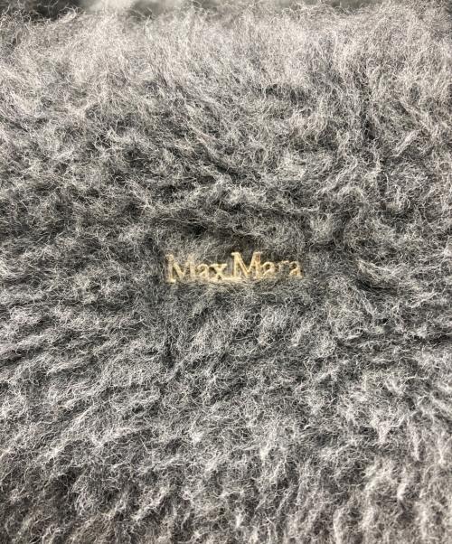 MaxMara（マックスマーラ）MaxMara (マックスマーラ) ボア 2WAYバッグ グレーの古着・服飾アイテム