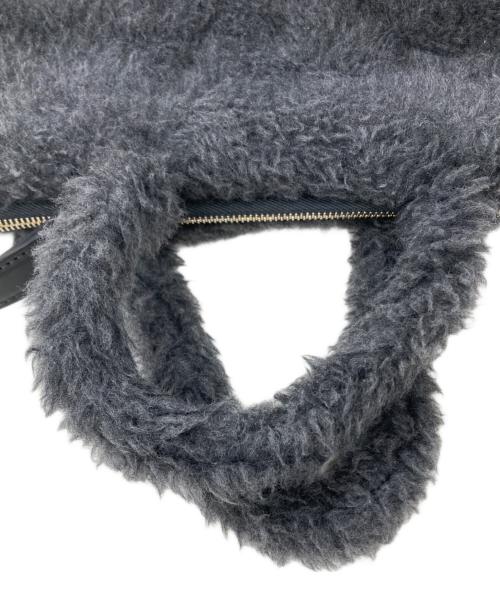 MaxMara（マックスマーラ）MaxMara (マックスマーラ) ボア 2WAYバッグ グレーの古着・服飾アイテム