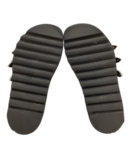 TOGA（トーガ）TOGA (トーガ) レザーバックルベルトサンダル ブラック サイズ:37の古着・服飾アイテム