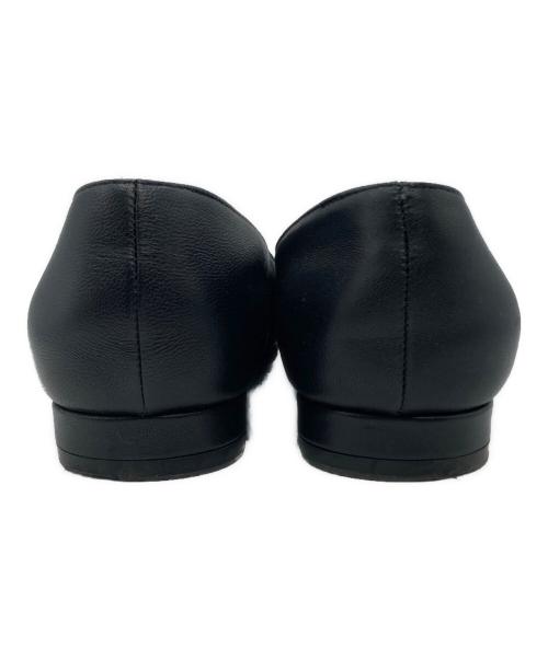 sergio rossi（セルジオロッシ）sergio rossi (セルジオロッシ) ビジューパンプス ブラック サイズ:37の古着・服飾アイテム