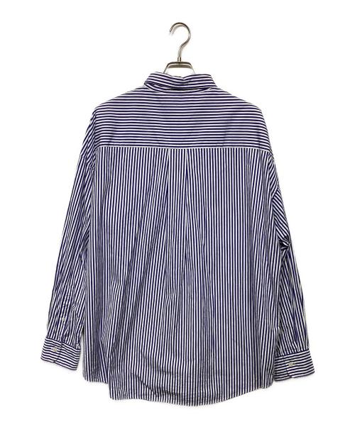 TRISECT 2 JOURNAL STANDARD（トライセクトツー ジャーナルスタンダード）TRISECT 2 JOURNAL STANDARD (トライセクトツー ジャーナルスタンダード) THOMAS MASON (トーマスメイソン) ストライプシャツ ブルー×ホワイト サイズ:Lの古着・服飾アイテム